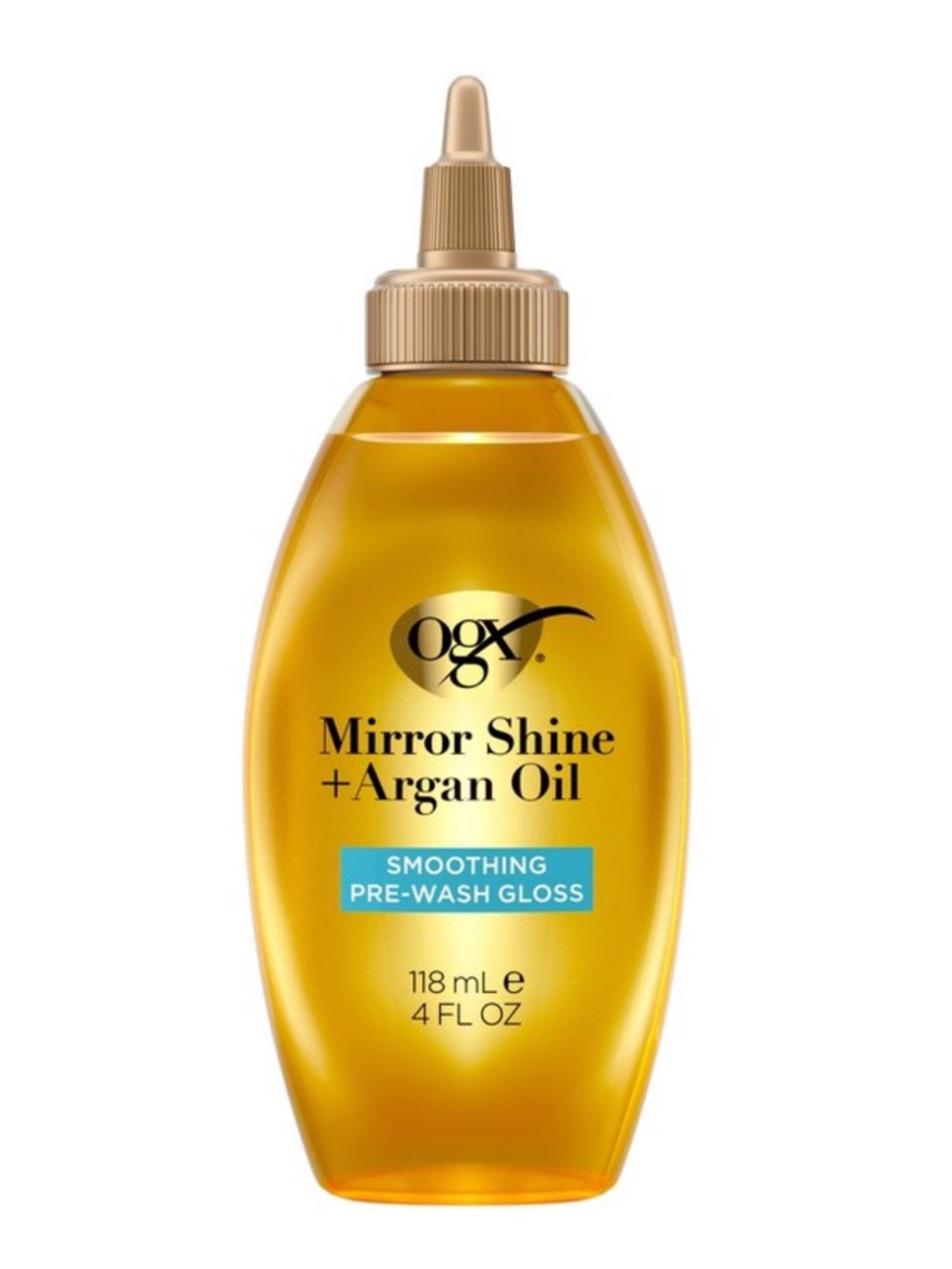 OGX Mirror Shine + Argan Oil Smoothing Pre-Wash Hair Gloss - 4 oz - NEVER USED!!